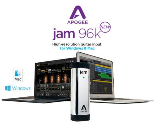 Apogee anunció JAM 96k para Windows y Mac – Audio Música Digital